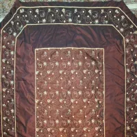 ست کامل رو تختی ۲ نفره آکبند زرشکی (زیر قیمت)