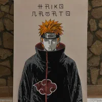 تابلو دیواری پین در انیمه ناروتو