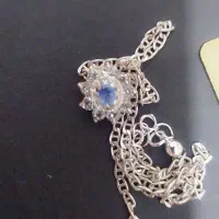 زنجیر پلاک نقره