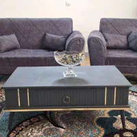 مبل سه نفره با میز