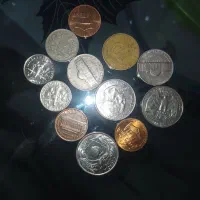 12تا از سکه‌های آمریکایی قدیمی سالم