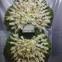 تاج گل ماهگل ختمی کد 80901 جشنی و ترحیم|گل و گیاه طبیعی|تهران, جنتآباد شمالی|دیوار