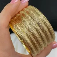 6 عدد النگو طلا روس سایز 4