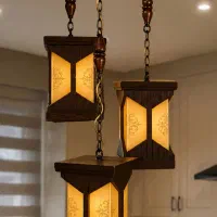 چراغ آویز ۳ شاخه