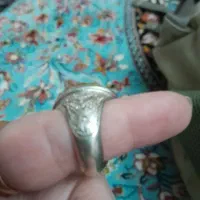 انگشتر سنگین نقره مردانه نگین الکساندریت|جواهرات|شهریار, شهریار|دیوار