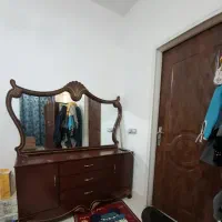 سرویس خواب تخت و کمد میز ارایش پاتختی|تخت و سرویس خواب|شیراز, شهرک مهرگان|دیوار