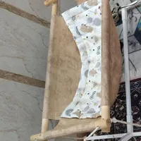گهواره تاشو سیار زیاد استفاده نشده فقط یک ماه اول|اسباب و اثاث بچه|زابل, |دیوار