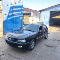 پژو پارس مدل 1400 مشکی ، تصادفی ، روشن و حرکت