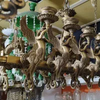 فروش لوستربرنزی قطعات بلوری باکارات تهران بازار|لوستر و چراغ آویز|تهران, بازار|دیوار