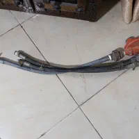 سه عدد شلنگ رگولاتور و سه عدد رگولاتور کپسول