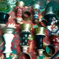 شلنگ قلیان سری قلیون بادگیر برنجی سری شلنگ|کوهنوردی و کمپینگ|ری, هاشم‌آباد|دیوار