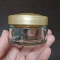 ظرف شیشه ای شفاف با درب طلایی خارجی(ترکیه ای)|ظروف نگهدارنده، پلاستیکی، یک‌بارمصرف|تهران, ایران|دیوار