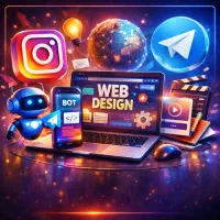 تیم تولید محتوا حرفه ای طراحی سایت،ربات تلگرام