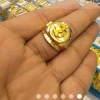 انگشتر طلا مردانه لنگر