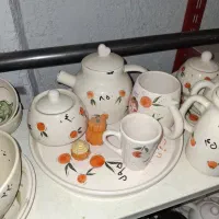 ست چایی خوری نقاشی شده