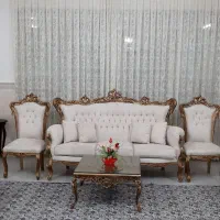 مبل سلطنتی استیل نو در حد جهیزیه|مبلمان خانگی و میز عسلی|بروجرد, |دیوار