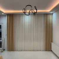 حریر و مخمل پذیرایی چکی|پرده، رانر، رومیزی|مشهد, فردوسی|دیوار