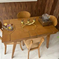 میز ناهار خوری/۴ نفره /درحدنو واقعی|میز و صندلی غذاخوری|سمنان, |دیوار
