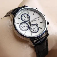 ساعت مچی زنانه سیتیزن بند چرم مشکی (تقویم فعال)|ساعت|اصفهان, امامزاده اسماعیل|دیوار