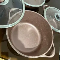 سرویس قابلمه چدن ایتالیایی MGS نو|ظروف پخت‌وپز|تهران, ستارخان|دیوار