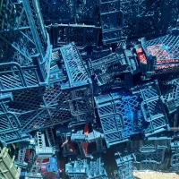 سبد پلاستیکی و چهار رنگ