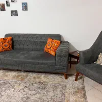 فروش مبل ۸نفره|مبلمان خانگی و میز عسلی|خرمشهر, |دیوار