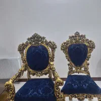 مبل سلطنتی مصری استیل چوب راش|مبلمان خانگی و میز عسلی|چهاردانگه (تهران), |دیوار