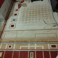 دوعددگلیم فرش کرم رنگ|گلیم، جاجیم، گبه|اهواز, گلستان|دیوار