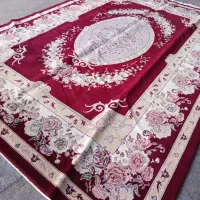 فروش فرش زرشکی نگین مشهد|فرش|قم, شاه ابراهیم|دیوار