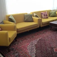 مبل راحتی ۷ نفره خوش رنگ|مبلمان خانگی و میز عسلی|مریوان, |دیوار
