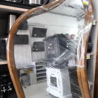 آینه ایستاده دفرمه چوب روس * اثاث مارکت|آینه|سیرجان, |دیوار