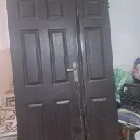 درب چوبی