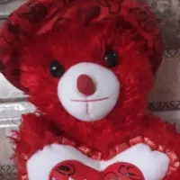 عروسک خرس قرمز