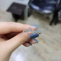 ( انگشتر نقره ) (تاج 925)