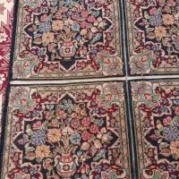 ۸تا قالی نهارخوری گلدونی راوری|فرش|کرمان, |دیوار