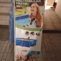 استخر فریمی اینتکس Intex بدون نیاز به باد در حد نو|غواصی و ورزشهای آبی|کرج, کوی کارمندان جنوبی|دیوار