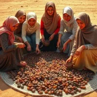 به تعدادی  کارگر ماهر برای پاک کردن خرما نیازمندیم