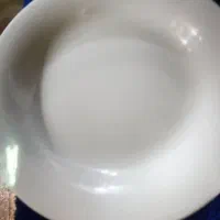 بشقاب خورشت خوری سفید هتلی