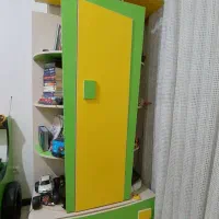 ست تخت وکمد نو بدون کوچیک ترین خط و خش باهدیه ویژه|تخت و سرویس خواب|تهران, جنتآباد شمالی|دیوار