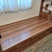 تخت یک نفره در حد نو