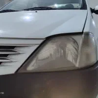 یک جفت چراغ ال 90 موتور دار یکیش در حد نو