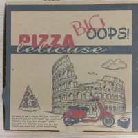 جعبه یا کارتن پیتزا ، فست فودی