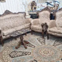 مبل سلطنتی چوب گردواصل