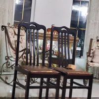 صندلی چوبی نهار خوری سه عدد