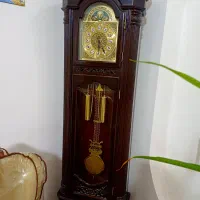 ساعت ایستاده چوبی جنس خوب