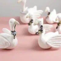 عروسک مرغابی پارچه ای