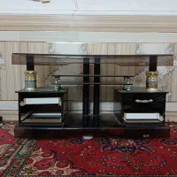 میز شیشه ای تلوزیون