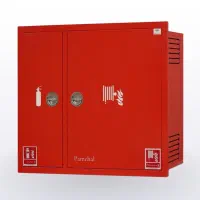 جعبه و هوزریل و کپسول آتش نشانی