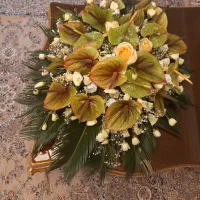 گل طبیعی آنتریوم