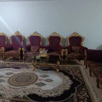 مبل ۹نفره سلطنتی|مبلمان خانگی و میز عسلی|امیدیه, |دیوار